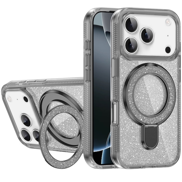 Coco Sparkle Ring Stand | iPhone 16 Pro Max - Wireless Charging Compatible