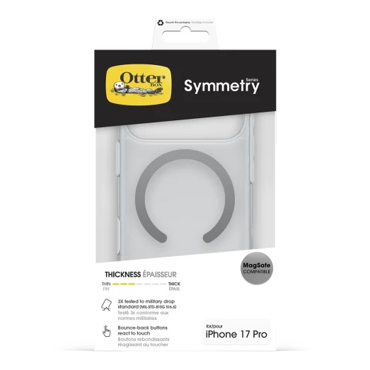 OtterBox Symmetry MagSafe | iPhone 17 Pro - Clear