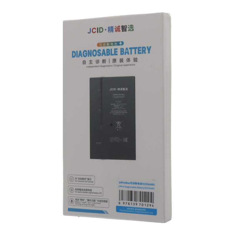 [TOL2-3] JCID 4790mAh Battery | iPhone 15 Pro Max  -  Diagnosable (No Display Message) + Battery Health 100% OEM