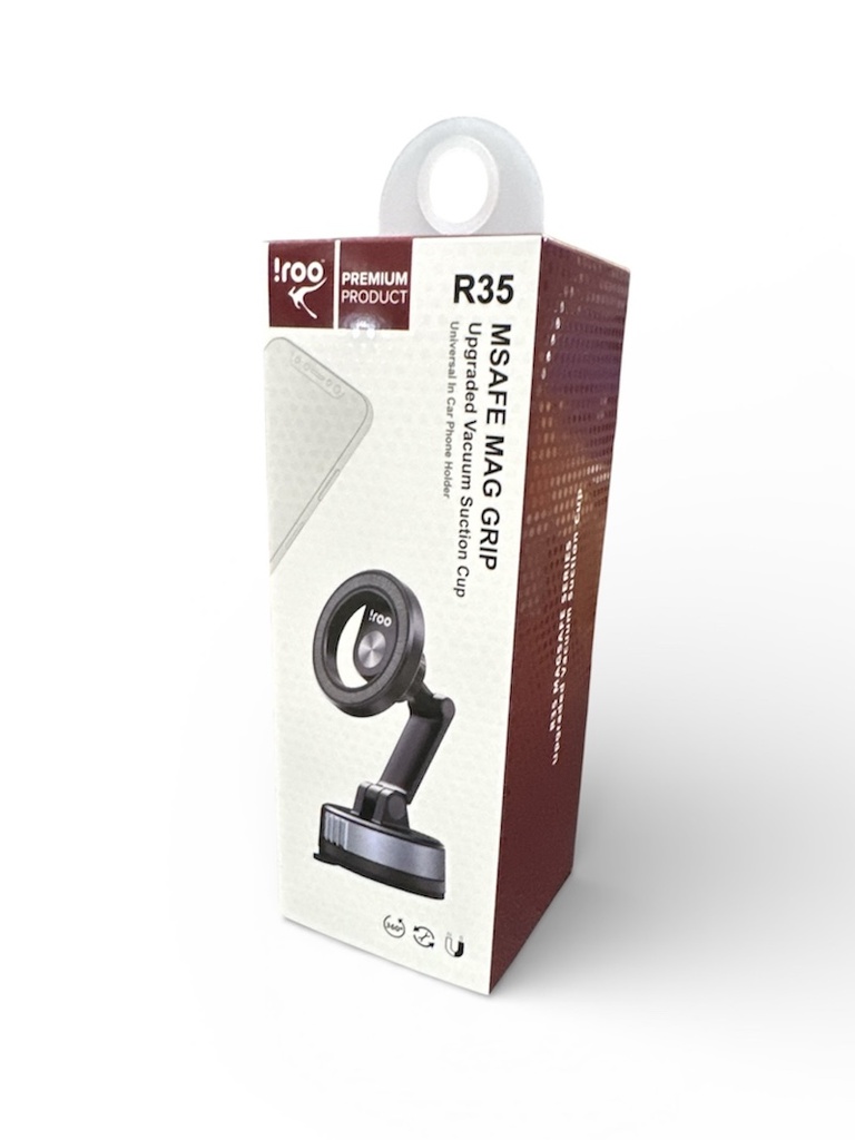 iRoo R35| Dashboard/Windscreen Super Strong MSafe Car Holder