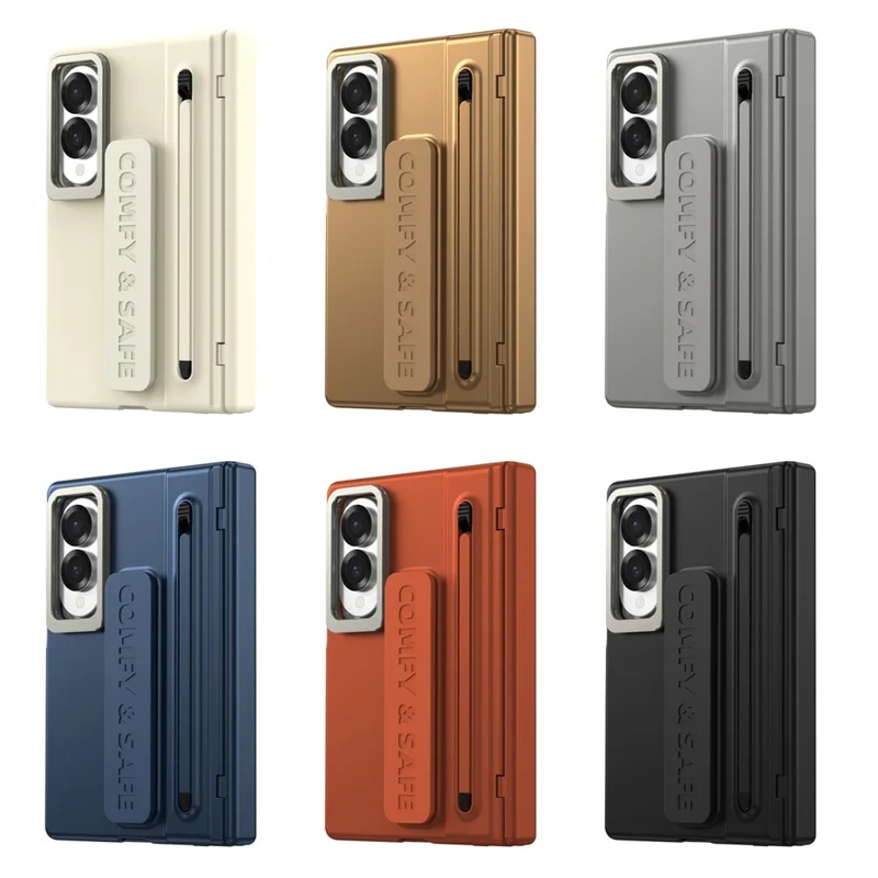 COCO Camera Stand | Samsung Z Fold8 WIDE  /w stylus, tempered glass, finger strap [2pcs Front/Back]